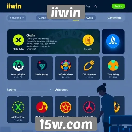 Características principais do site iiwin